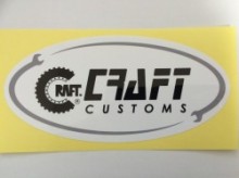 CRAFT customs オリジナルステッカー